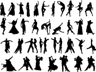 dancing people