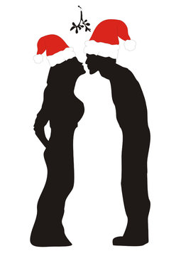 Bacio sotto il vischio