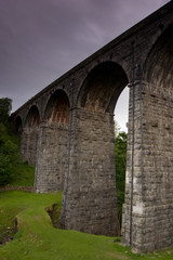 Fototapeta na wymiar Dent Head Viaduct In Yorkshire Dales