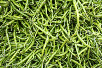 Green Chillies Background