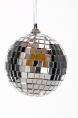 silver Christmas ball