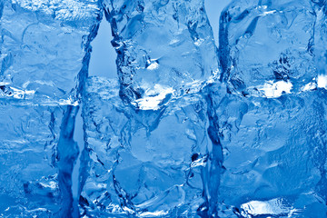 Fototapeta na wymiar ice cubes background