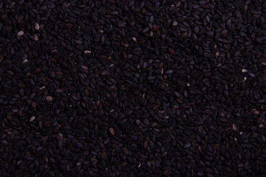 black sesame seeds