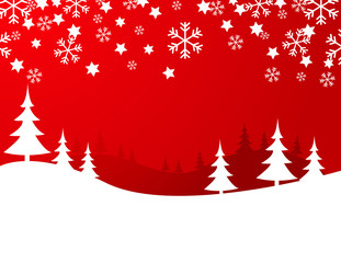 christmas background, vector illustration
