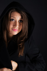 Fototapeta premium woman in coat
