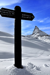 Matterhorn Sign