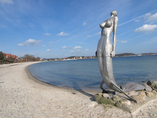 Meerjungfrau in Eckrnförde