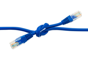 Connected internet cables