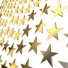 Fototapeta premium Gold stars