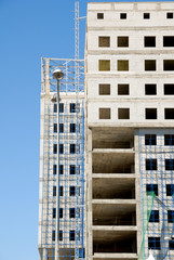 Fototapeta premium Construction of office building