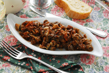 Chioccioline di mare e verdure - Secondi di pesce - Toscana