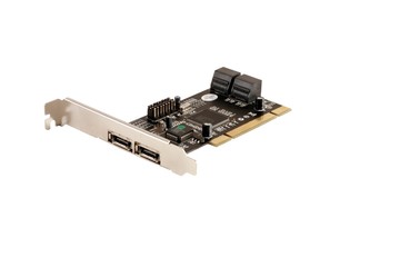 PCI eSATA and SATA raid card