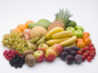 Naklejka na ściany i meble Selection Of Fresh Fruit