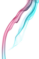 Fototapeta premium colorful smoke isolated