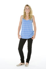 Fototapeta premium Portrait Of A Teenage Girl