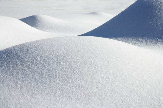 Schneelandschaft im Gebirge