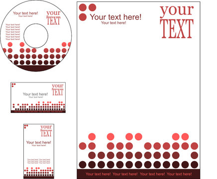 Vector - Letterhead Template design