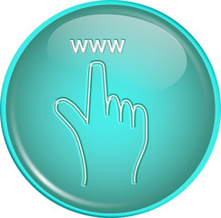 Obraz premium www mão