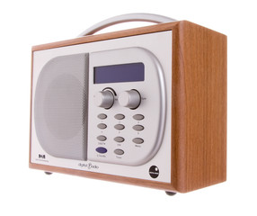 Radio isolated on a white background