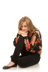 Fototapeta premium blond woman