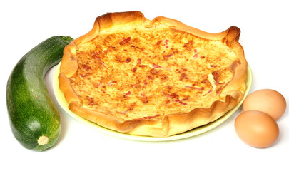 tarte à la courgette