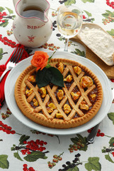 Crostata di rose - Dolci - Cucina alle erbe e fiori eduli