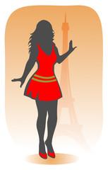 pretty parisian girl