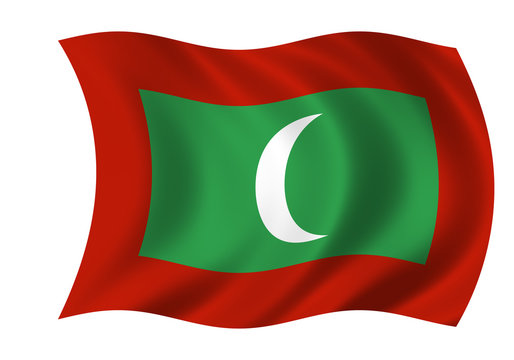 malediven fahne maldives flag