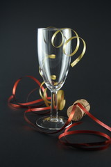 silvesterstimmung, luftschlangen