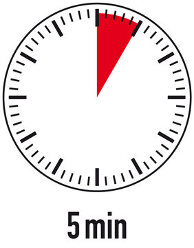 5 minutes