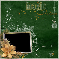 magic Christmas frame