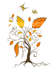 Stylized tree