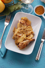 Pollo alle mele renette - Secondi di carne Trentino Alto Adige