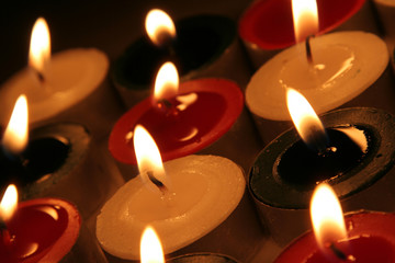 Lots of Xmas Candles