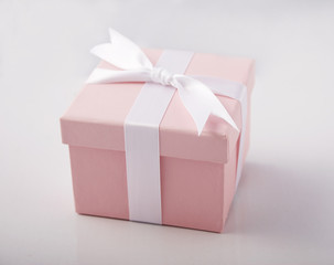 Pink gift box