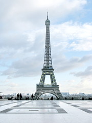 Eiffel Tower, Torre Eiffel, Tour Eiffel, Paris. - obrazy, fototapety, plakaty