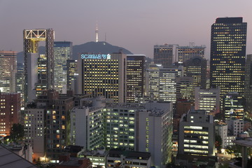 Seoul at dusk - 10827952