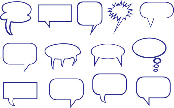 dialog bubbles