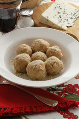 Knodel al formaggio gorgonzola - Primi Trentino Alto Adige