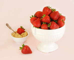 Strawberries and Brown Sugar