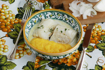 Baccala alla vicentina - Secondi di carne - Cucina del Veneto