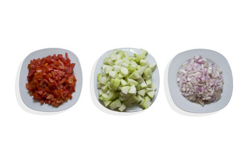 préparation d'un cari