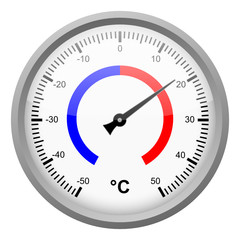 thermometer (outdoor) - vector