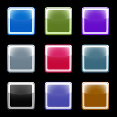 Color screen web icons, set 30