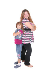 mom and daughter attitude