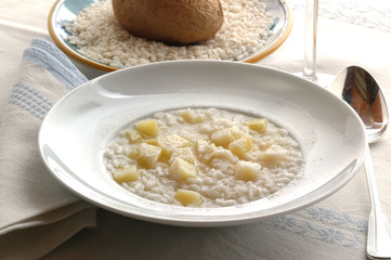 Riso con le patate - Primi piatti