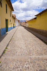 Fototapeta premium Street in Cusco