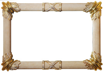 Classical frame w/ clipping path