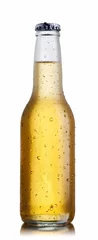  Non-glossy white beer bottle © Salayenko