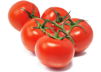 red ripe tomatos